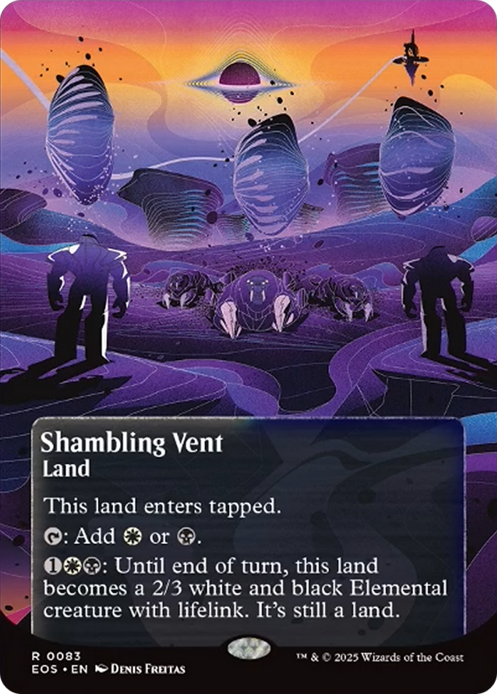 Shambling Vent (0083) (Borderless) [Edge of Eternities: Stellar Sights]