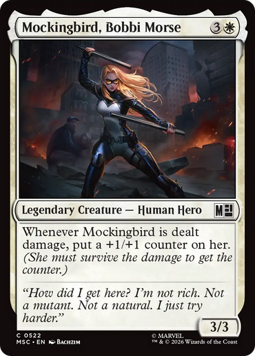 Mockingbird, Bobbi Morse (0522) [Marvel Super Heroes Commander]