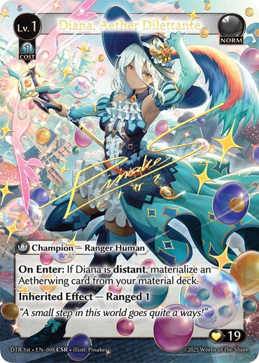 Diana, Aether Dilettante (CSR) (008) [Distorted Reflections]