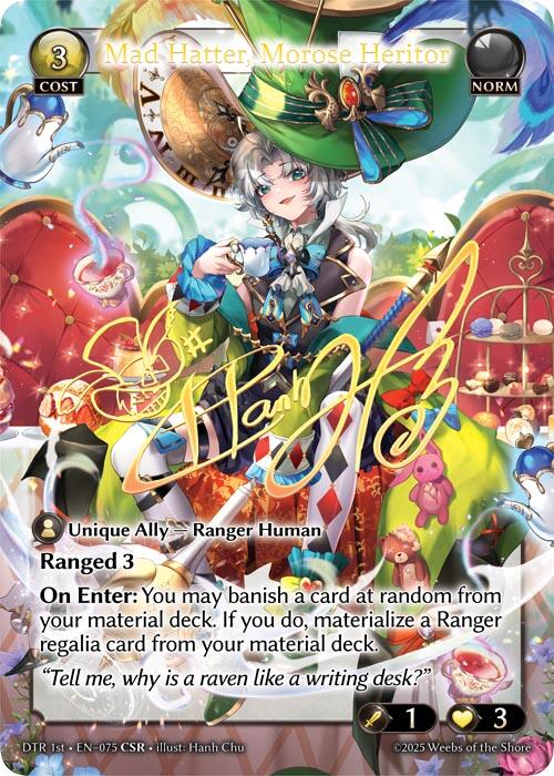 Mad Hatter, Morose Heritor (CSR) (075) [Distorted Reflections]
