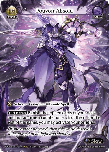 Pouvoir Absolu (404) [Radiant Origins]