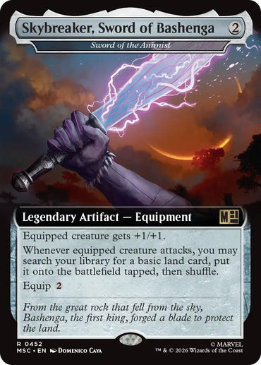 Skybreaker, Sword of Bashenga - Sword of the Animist (Extended Art) [Marvel Super Heroes Commander]
