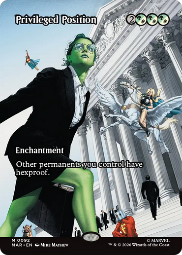 Privileged Position (Borderless) [Marvel Universe: Eternal-Legal]