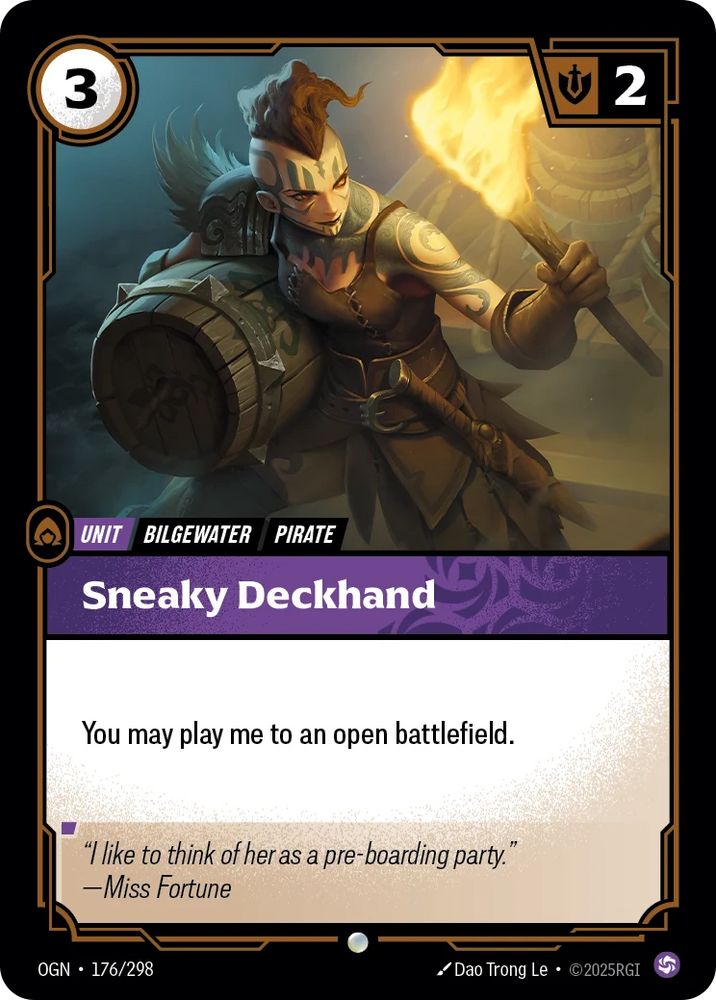 Sneaky Deckhand [OGN-176/298]