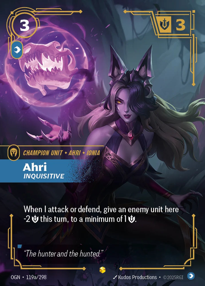 Ahri, Inquisitive [OGN-119a/298]
