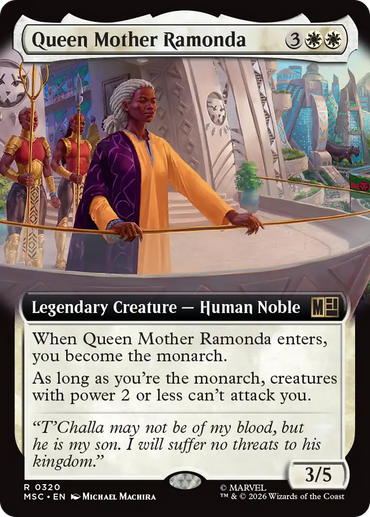 Queen Mother Ramonda (Extended Art) [Marvel Super Heroes Commander]