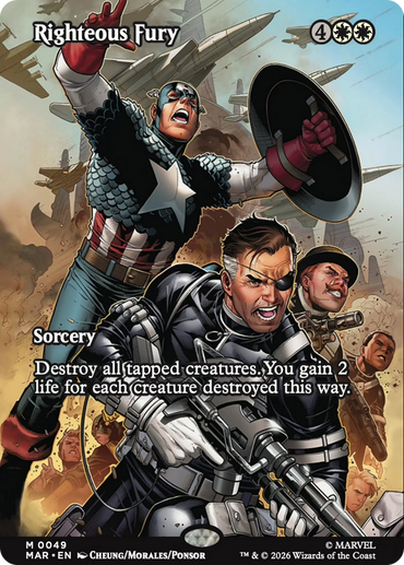 Righteous Fury (Borderless) [Marvel Universe: Eternal-Legal]