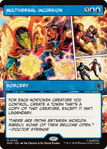 Multiversal Incursion (Borderless) [Marvel Super Heroes]